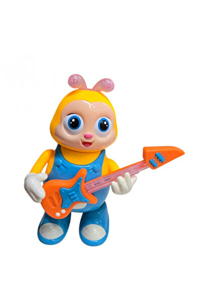 OEM Musical bee toy with guitar, moves, has light and sound