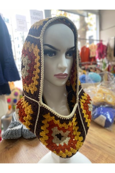 Feniks Patterned Knitted Beanie/Knitted Balaclava/Beanie