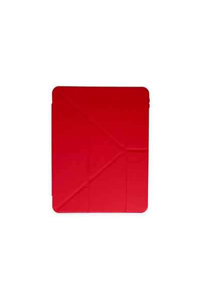 byhodi Samsung Galaxy T737 Tab S7 Fe 12.4 Case Mars Tablet Case with Pen Holder - Red