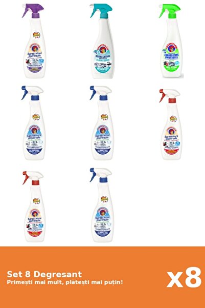 Chanteclair Set 8 Degresant Chanteclair: 1x Lavanda, 1x AntiMiros, 1x Lamaie,...