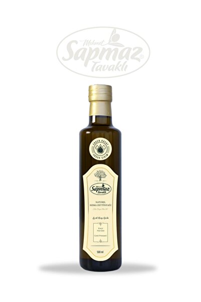 Sapmaz Tavaklı ERKEN HASAT SOGUK SIKIM NATÜREL SIZMA ZEYTİNYAĞI 500ML