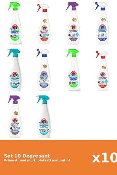 Chanteclair Set 10 Degresant Chanteclair: 2x Lamaie, 2x Marsilia, 2x Lavanda,...