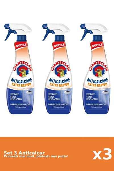 Chanteclair Set 3 Rapid Anti-limescale, 625 ml