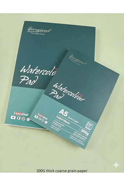 China Watercolor Sketchbook 20 Sheets 300 GSM A5 High Quality Paper