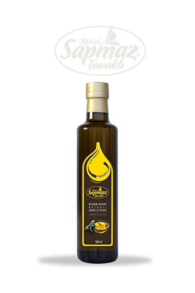 Sapmaz Tavaklı OLGUN HASAT NATUREL BİRİNCİ ZEYTİNYAĞI 500 ML