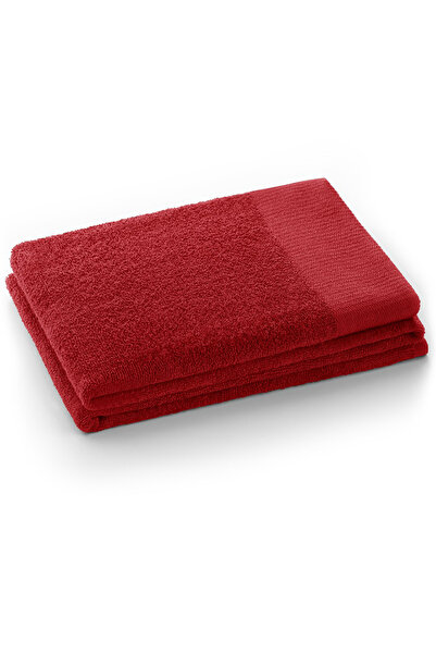 Amelia Home Modern style bath towel made of 100% cotton, 450 g/m2, Amari, 50 x 100 cm, red