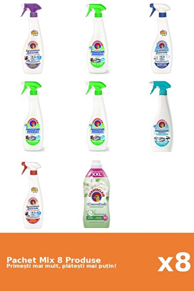 Chanteclair Set 8 Mix: 7 Degresant (AntiMiros, Bicarbonat, Lamaie, Marsilia, ...