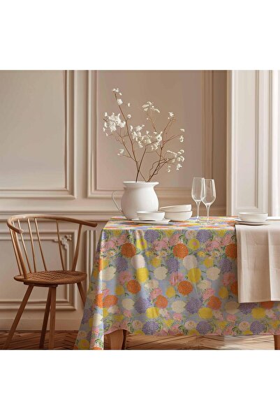 Markaev Rainbow Garden Cotton Tablecloth Msaort0069