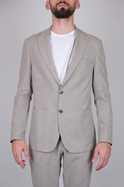 SERKAN SEVİNÇ Slim Fit Erkek Torba Cep Mono Yaka Spor Jogger Takım Elbise