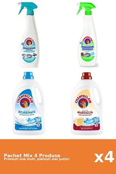 Chanteclair Set 4 Mix Chanteclair: 2 Degresant (AntiMiros, Lamaie), 2 Deterge...