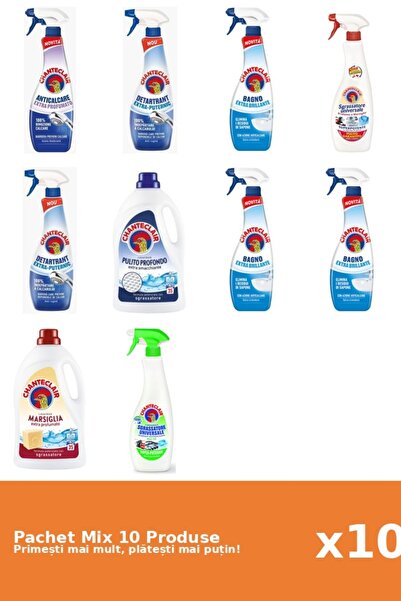 Chanteclair Set 10 Mix: 6 AntiC. (Parfu., Puter., Stral.), 2 Degr. (Lamaie, M...