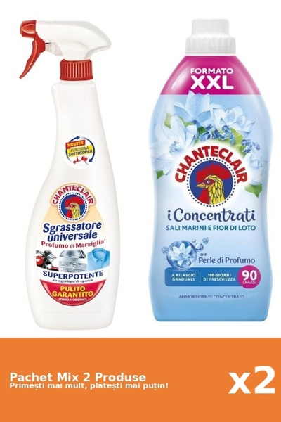 Chanteclair Set 2 Mix Chanteclair: 1 Degresant (Marsilia), 1 Balsam (Lotus)