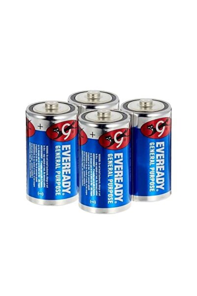 Eveready بطاريات كبيرة الحجم - 4 قطع