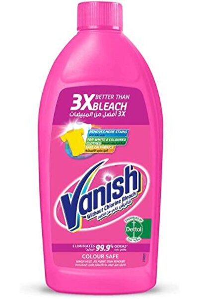 Vanish مزيل بقع سائل سعة 500 مل - متعدد الاستخدامات، أفضل بثلاث مرات من المبي...