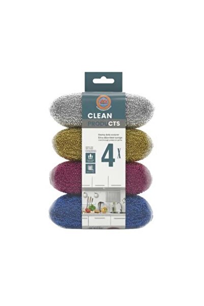 FO Rough Sponge for Cleaning Pots from Alam Al-Wisam – 4 Pieces