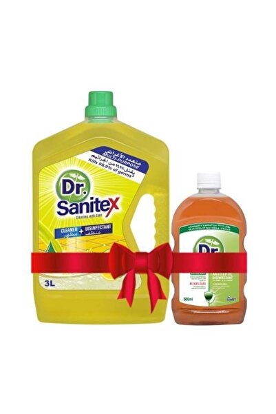 DR Cleaning & Disinfection Set | Lemon + Disinfectant | 3 L + 500 ml