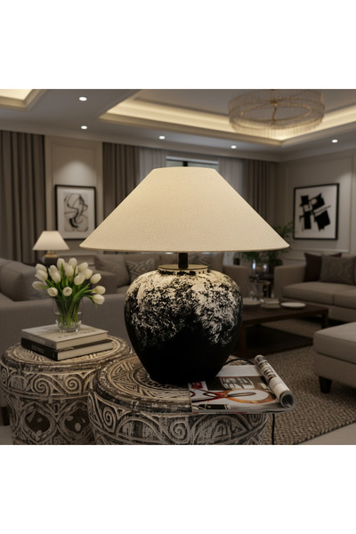 Lorena Home Decor Seramik masa Lambası