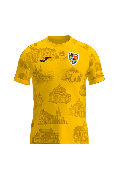 Joma Romania team yellow T-shirt S