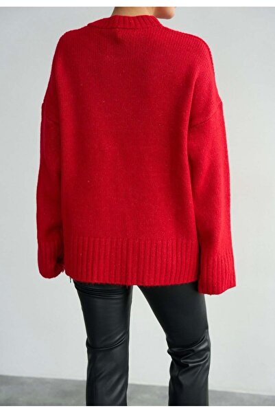 Serpirella Butik Stand Collar Sweater