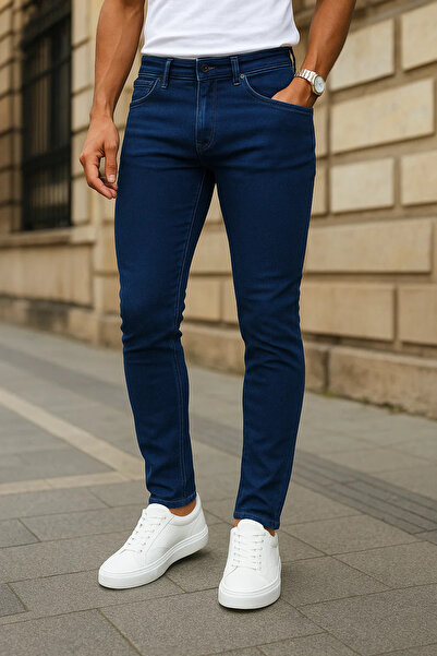 comstar Чоловічі вузькі штани Trend Comfort Сині джинси