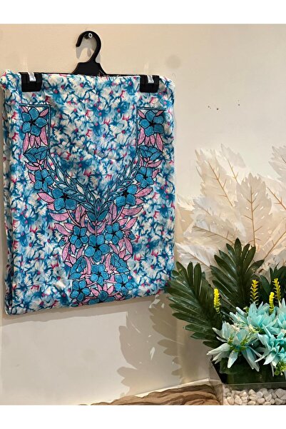 REHAM High-quality Emirati-style embroidered fabric in five colors