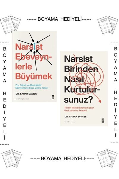 Timaş Yayınları Boyamalı- Narsist Ebeveynlerle Büyümek Narsist Birinden Nasıl...