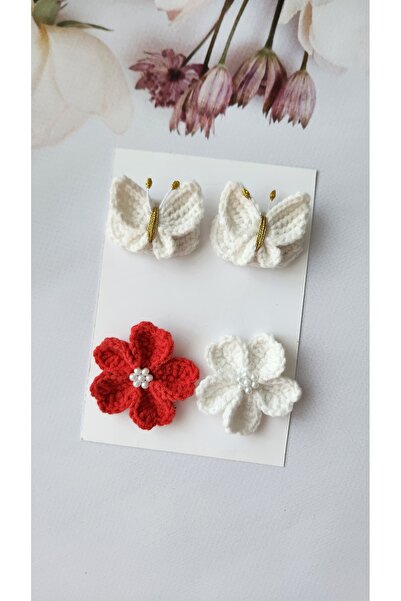 Baby Saçsız bebek tokası 4 lü set