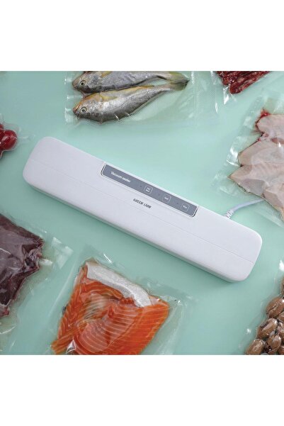 Green Lion Vacuum Sealer Machine with 80W Power, Multi Packet Sealing & 30cm Seal Length