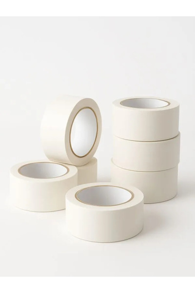 OEM Pack of 6 Rolls of Scotch Tape WHITE - 48 mm x 60 m silent roll