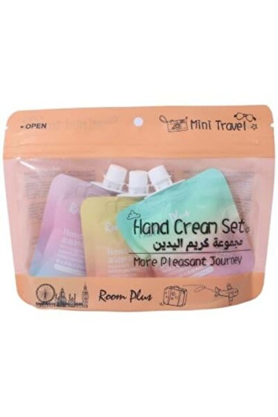 ROM PLUS مجموعة كريمات اليدين الصغيرة المرطبة بمستخلصات نباتية - 3 × 30 جم