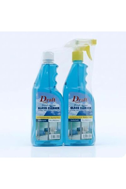 draft منظف الزجاج 2 × 1 لتر