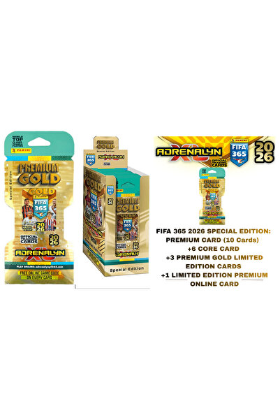 Next Plus علبة خاصة من 10 عبوات من بانيني الرسمية المرخصة لفيفا 2026 بريميوم ...