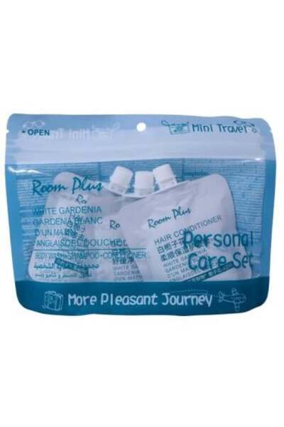 roomlighting Room Plus Mini Personal Care Set - Shampoo, Conditioner & Body Wash (3×30 ml)