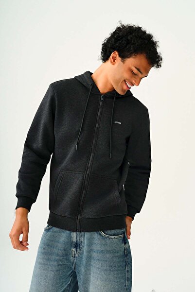 Loft Regular Fit Anthracite Men's Sweatshirt Lf2034270