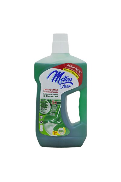 motion منظف ومطهر متعدد الأغراض، برائحة النعناع، 1 لتر