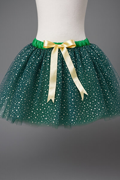 Pastelsnz Yılbaşı Temalı Kız Çocuk Etek