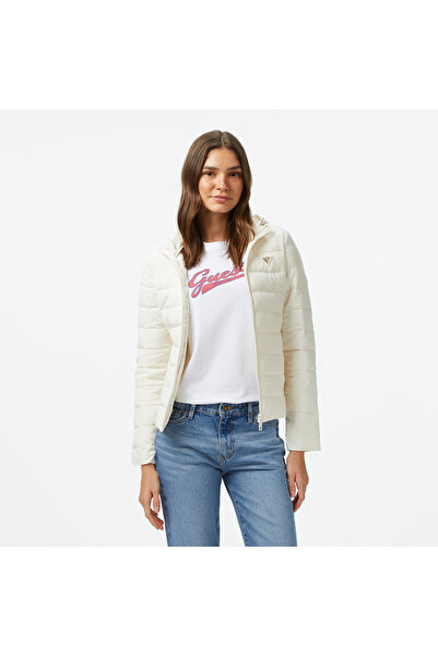Guess Kadın Beyaz Ceket