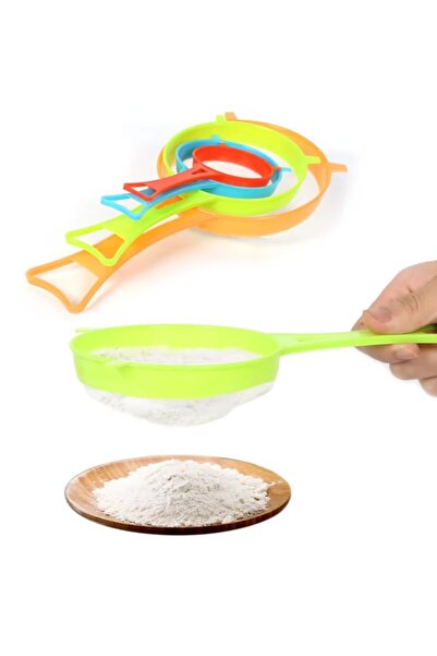 Generic A set of colorful plastic strainers, a common and versatile tool in the kitchen.