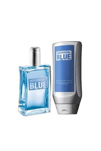 AVON Individual Blue Gift Set for Him — Eau de Toilette 100 ml + Shower Gel 250 ml