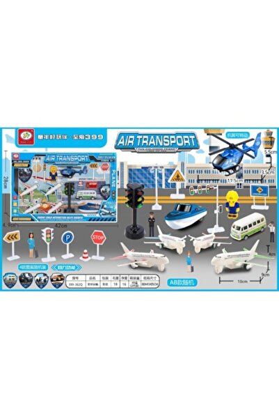 Toy Toy Toy Children's toy vehicle set with signs