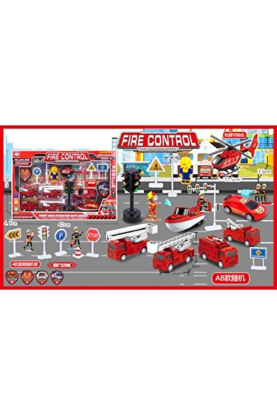 Rescue 7-piece Firefighter Parking Set