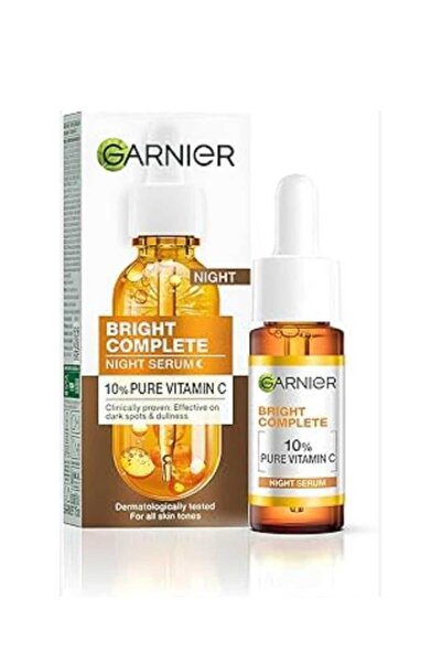 Garnier Skin Active Fast Bright Overnight Facial Serum with 10% Pure Vitamin C, 30ml