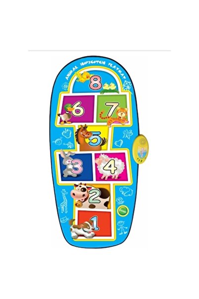 OEM Covoraș educativ sonor pentru copii, Ramiz, poliester, multicolor