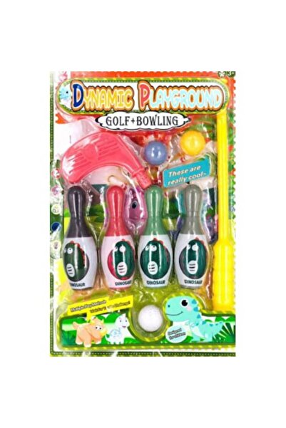 Toy Toy Toy Set de bowling pentru copii cu popice și bile, 43×29 cm