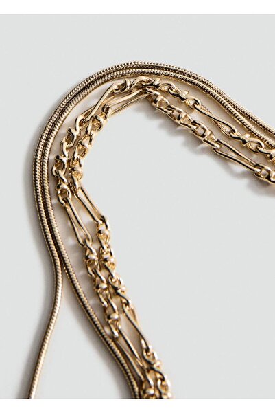 MANGO Woman Karma çift kolye