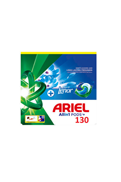Ariel Detergent Touch de la Lenor, 130 de capsule