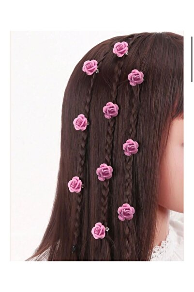 EMKSHOP 10 قطع من حلقات الشعر وحلي الشعر والخرز لتزيين الشعر