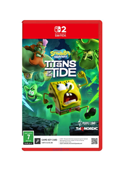 Nintendo SpongeBob Nintendo Switch 2 - SpongeBob SquarePants: Titans of the Tide SW2