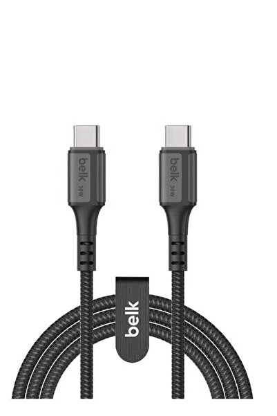 Belk كابل Belkin Type-C إلى Type-C بقوة 60 واط بطول 2 متر