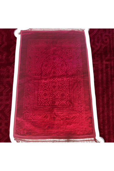 Seccadem HEDİYELİK ÇEYİZLİK PELUŞ KAYMAZ TABAN YUMUŞAK SECCADE